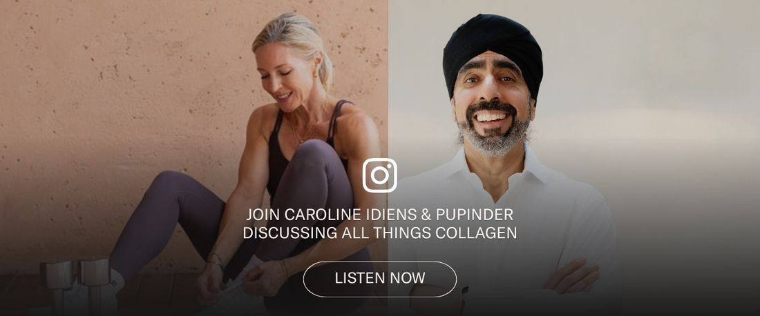 Caroline Idiens & Pupinder Ghatora IG Live Collagen Q&A